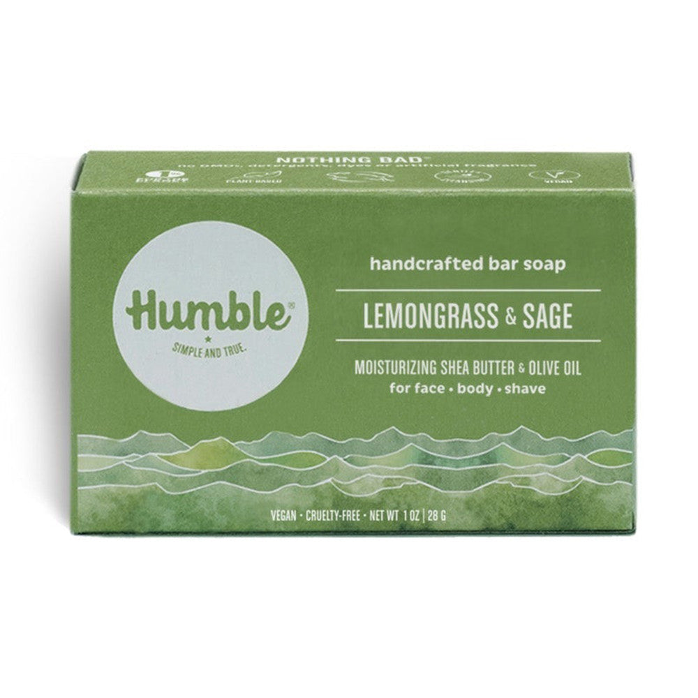 Humble Brands Bar Soap, Lemongrass And Sage, 1 Oz